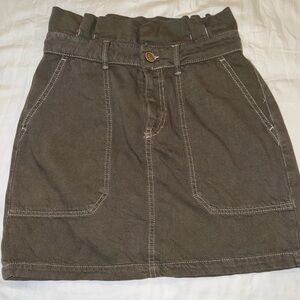 Free People Cargo Skirt